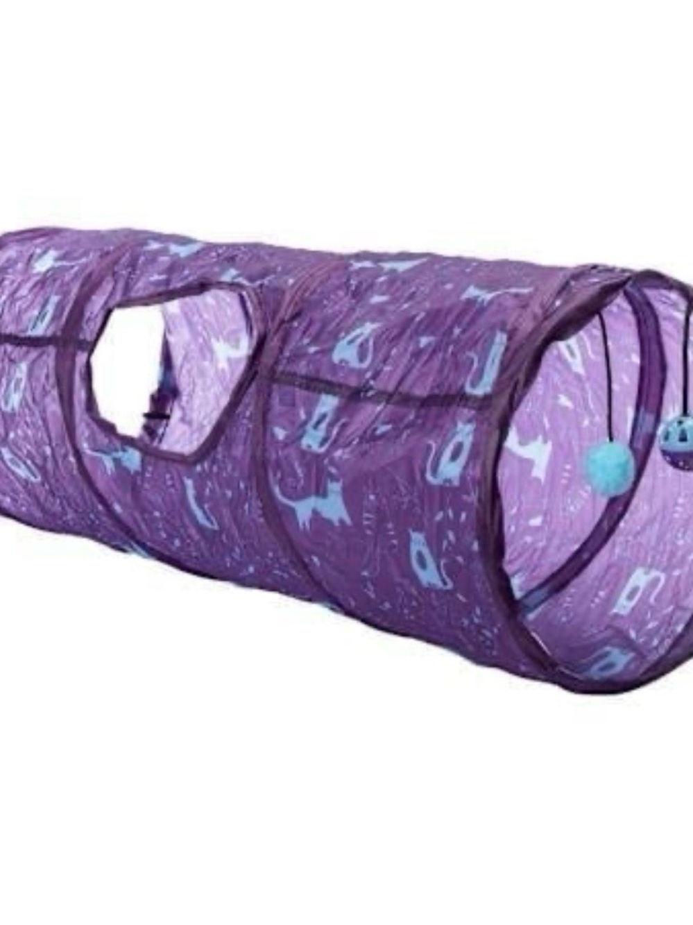 Deluxe Purple Cat Tunnel with Toys